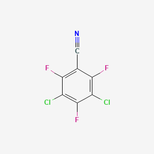 molecular formula C7Cl2F3N B6316223 3,5-Dichloro-2,4,6-trifluorobenzonitrile, 98% CAS No. 31881-89-7
