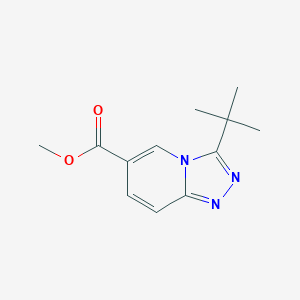 Methyl 3-(tert-butyl)-[1,2,4]triazolo[4,3-a]pyridine-6-carboxylate