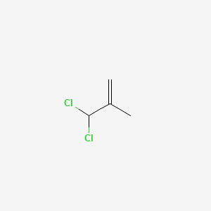 molecular formula C4H6Cl2 B6316289 3,3-Dichloro-2-methylprop-1-ene CAS No. 22227-75-4