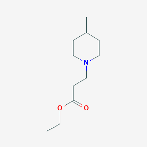 Ethyl 3-(4-methylpiperidin-1-yl)propanoate