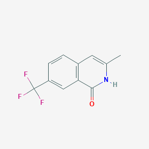 3-Methyl-7-(trifluoromethyl)-2H-isoquinolin-1-one