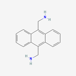 molecular formula C16H16N2 B6316400 Anthracene-9,10-dimethanamine CAS No. 6705-67-5