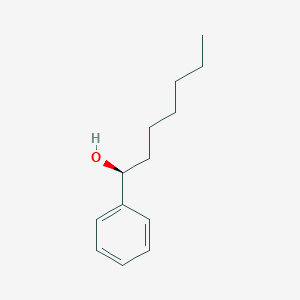 (S)-1-Phenyl-1-heptanol, ee 91%