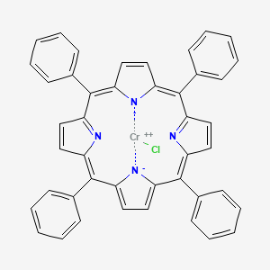 molecular formula C44H28ClCrN4 B6316435 四苯基卟啉氯化铬(III) CAS No. 28110-70-5