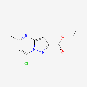 Ethyl 7-chloro-5-methylpyrazolo[1,5-a]pyrimidine-2-carboxylate