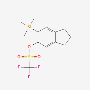 6-(Trimethylsilyl)indan-5-yl triflate