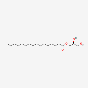 molecular formula C19H38O4 B6316556 3-Palmitoyl-sn-glycerol;  95% CAS No. 5309-46-6