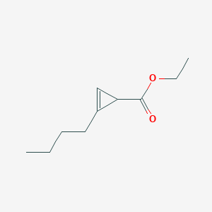 Ethyl 2-butylcycloprop-2-ene-1-carboxylate