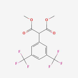 2-[3,5-Bis(trifluoromethyl)phenyl]malonic acid dimethyl ester