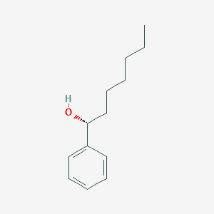 (R)-1-Phenyl-1-heptanol, ee 91%