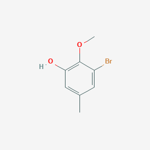 3-Bromo-2-methoxy-5-methylphenol