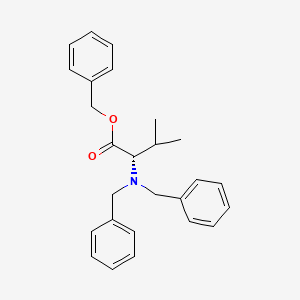 molecular formula C26H29NO2 B6316689 N,N-Dibenzyl-L-valine benzyl ester CAS No. 111060-51-6