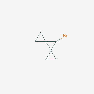 molecular formula C7H9Br B6316872 7-Bromodispiro[2.0.24.13]heptane CAS No. 642074-83-7