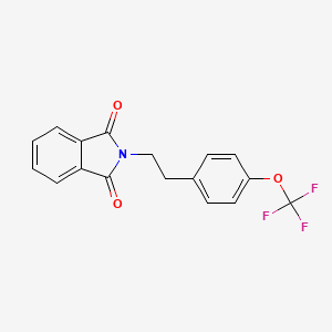 N-2-[2-[4-(Trifluoromethoxy)phenyl]ethyl]-phthalimide