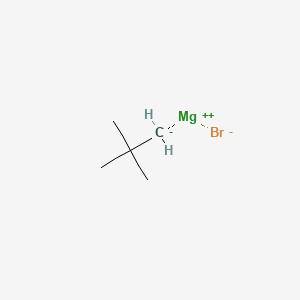 molecular formula C5H11BrMg B6316962 2,2-Dimethylpropylmagnesium bromide, 0.5M Diethyl Ether CAS No. 33974-41-3