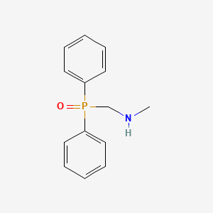 molecular formula C14H16NOP B6317004 1-(Diphenylphosphinyl)-N-methyl-methanamine CAS No. 122365-23-5