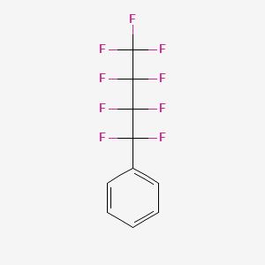 molecular formula C10H5F9 B6317117 (Perfluoro-n-butyl)benzene;  97% CAS No. 2398-75-6