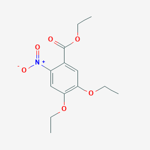 4,5-Diethoxy-2-nitro-benzoic acid ethyl ester