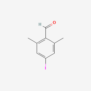 molecular formula C9H9IO B6317239 4-Iodo-2,6-dimethylbenzaldehyde CAS No. 160682-01-9