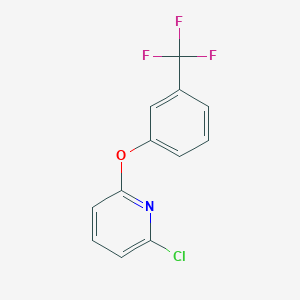 2-Chloro-6-[3-(trifluoromethyl)phenoxy]pyridine