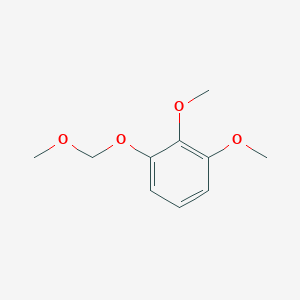 molecular formula C10H14O4 B6317293 1,2-Dimethoxy-3-(methoxymethoxy)benzene CAS No. 154045-69-9