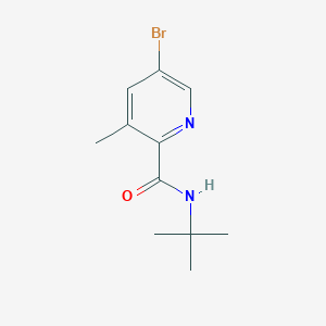 5-Bromo-N-(tert-butyl)-3-methylpicolinamide