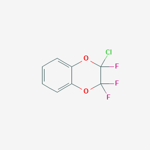 molecular formula C8H4ClF3O2 B6317664 2-Chloro-2,3,3-trifluoro-2,3-dihydro-1,4-benzodioxin, 97% CAS No. 75289-44-0