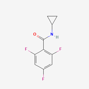 N-Cyclopropyl-2,4,6-trifluorobenzamide