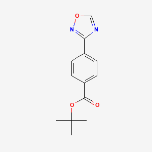 B6317731 4-[1,2,4]Oxadiazol-3-yl-benzoic acid tert-butyl ester CAS No. 340736-79-0