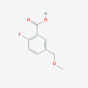 2-Fluoro-5-(methoxymethyl)benzoic acid