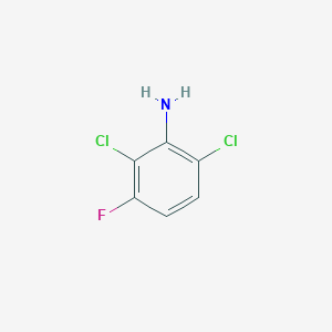 molecular formula C6H4Cl2FN B6318158 2,6-Dichloro-3-fluoroaniline CAS No. 1692388-75-2