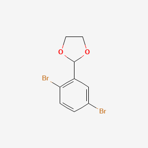 2-(2,5-Dibromophenyl)-1,3-dioxolane