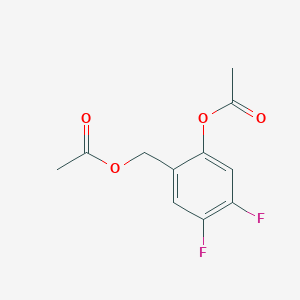 (2-Acetoxy-4,5-difluorobenzyl)acetate, 96%
