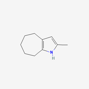 2-Methyl-1,4,5,6,7,8-hexahydrocyclohepta[b]pyrrole;  95%