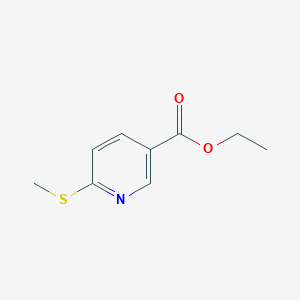 Ethyl 6-(methylsulfanyl)pyridine-3-carboxylate
