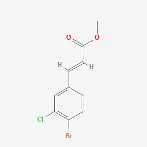 (E)-Methyl 3-(4-bromo-3-chlorophenyl)acrylate