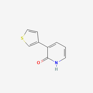 2-Hydroxy-3-(thiophen-3-yl)pyridine, 95%