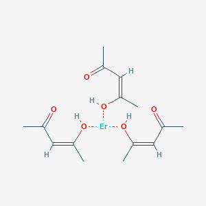 molecular formula C15H24ErO6 B6318696 Erbium(III) 2,4-pentanedionate, REacton®, 99.9% (REO) CAS No. 14553-08-3