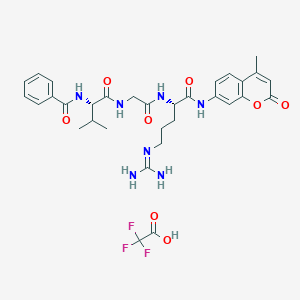Bz-Val-Gly-Arg-AMC trifluoroacetate