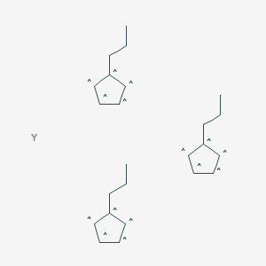 Tris(n-propylcyclopentadienyl)yttrium;  (99.9%-Y) (REO)