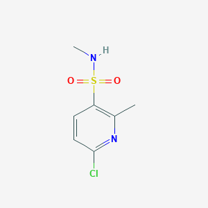 6-Chloro-2-methyl-pyridine-3-sulfonic acid methylamide, 95%