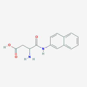 molecular formula C14H14N2O3 B6318833 N1-2-Naphthyl-alpha-asparagine CAS No. 17139-56-9