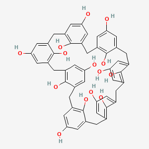 molecular formula C49H42O14 B6318946 Calix[7]hydroquinone CAS No. 182810-00-0