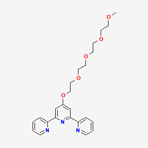 2,6-Bis(pyridin-2-yl)-4-(2,5,8,11-tetraoxatridecan-13-yloxy)pyridine