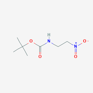 molecular formula C7H14N2O4 B6319131 tert-Butyl N-(2-nitroethyl)carbamate CAS No. 1374160-25-4