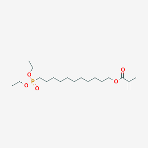 molecular formula C19H37O5P B6319157 Diethyl-11-methacryloyloxyundecylphosphonate CAS No. 727415-31-8
