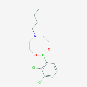 molecular formula C14H20BCl2NO2 B6319166 6-Butyl-2-(2,3-dichlorophenyl)-1,3,6,2-dioxazaborocane CAS No. 1190989-04-8