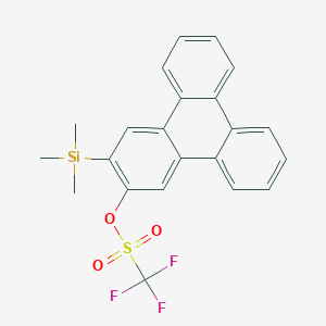 molecular formula C22H19F3O3SSi B6319197 3-(Trimethylsilyl)-triphenylenyl-2-triflate CAS No. 911197-55-2