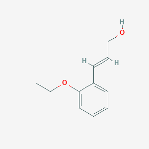 molecular formula C11H14O2 B6319275 (E)-3-(2-Ethoxy-phenyl)-prop-2-en-1-ol, 95% CAS No. 374553-00-1