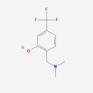 molecular formula C10H12F3NO B6319373 2-Hydroxy-4-(trifluoromethyl)-N,N-dimethylbenzylamine CAS No. 704884-81-1